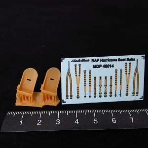 Metallic Details MDR48263 Hawker Hurricane Seats x 2 with seatbelts (3D-Printed) Populaire