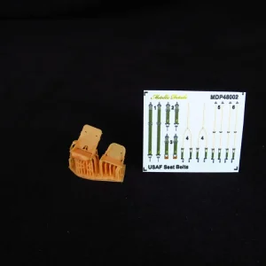 Metallic Details MDR48264 Douglas A-26 Invader Seats x 2 with seatbelts (3D-Printed) Offre Exclusive