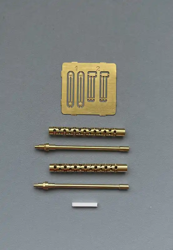 Authentique CNC Micro Turning G16233 Pz. Kpfw. II Ausf. A/B/C, Pz. Kpfw. I Ausf. B/C, Kfz. 13 and Sd. Kfz. 231 - MG 13 Gun Barrels (for Takom kits)