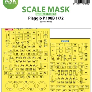 Art Scale Kit M72056 Piaggio P.108B double-sided express Meilleure Vente