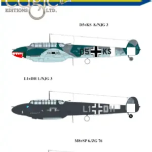 Commander Maintenant Eagle Editions D119-72 Bf 110 C/D