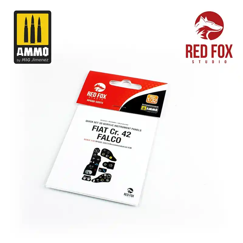 Prix Bas Red Fox Studio QS-32073 Fiat CR.42 Falco (for ICM kit)