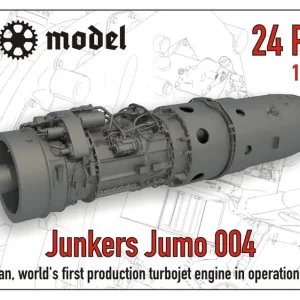 Retour Gratuit FPW Model 24P809 Junkers Jumo 004