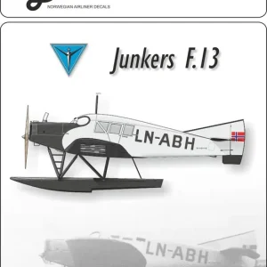 Lima November Decals 72-579 Nord-Norges Aero Junkers F.13 with masks for windows and fuselage Seulement Aujourd'hui