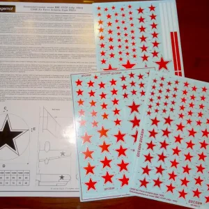 Nouveauté Begemot Decals 48-050 USSR Air Force insignia, type 1955