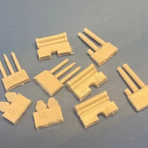 Resicast 352475 Ammo & Containers for 75mm Pack Howitzer Remise
