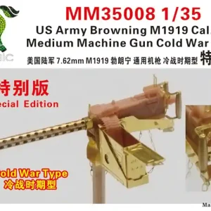 Marque Mosaic Model MM35008 US Army Browning M1919 Cal.30 - Medium Machine Gun Cold War Type Special Edition