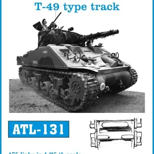 Remise FriulModel 131 Tracks for Sherman M4 T-49 Type Track