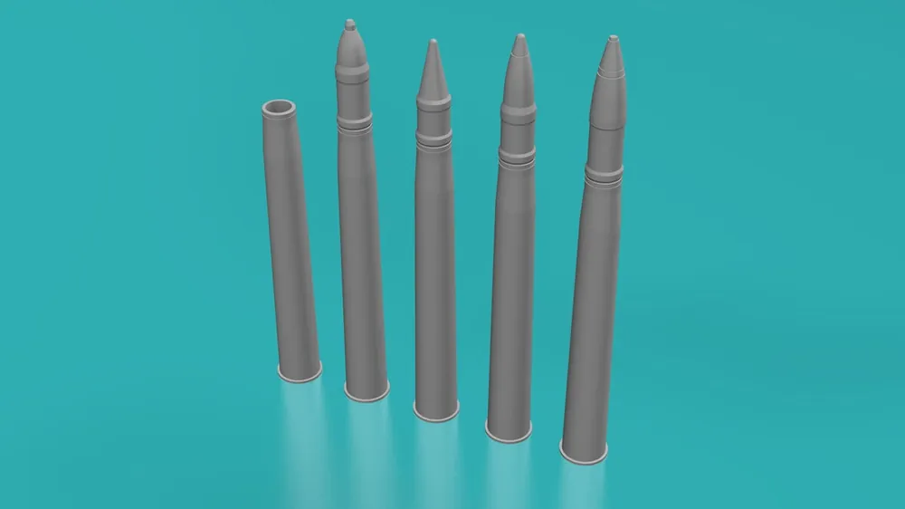 EMP3D 25041116 Amunicja 76,2mm PaK36(R) - Miks - 10-12 Sztuk Certifié