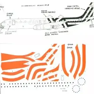 Runway 30 30USA1 Douglas DC-8 - Bicentenial Scheme with Cross Achat Immédiat
