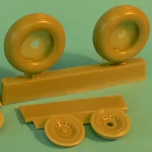 Radial Engines & Wheels 72005 Boeing B-17 Flying Fortress - radial tread pattern (for Academy, Airfix, Hasegawa and Revell kits) Authentique