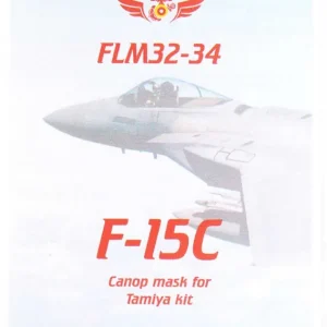 Offre Limitée Flying Leathernecks M32-34 McDonnell F-15 C Eagle - Canopy / Wheel Vinyl Mask (for Tamiya kits)