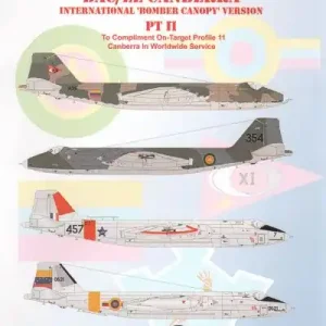 Model Alliance 48140 BAC/EE Canberra Part 2 - International Bomber Canopy Version (8 schemes) Acheter En Ligne