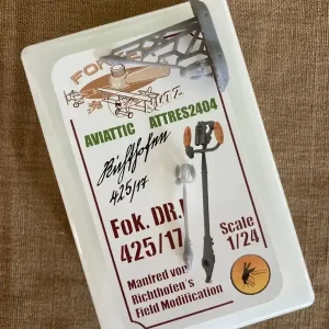 Prix Choc Aviattic ATTRES2404 Fokker Nutz - Fokker DR.I control column MvR 425/17 field modified (for Meng Models kits)