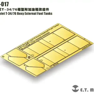 Dernière Chance ET Model EA35-017 Soviet T-34/76 - Boxy External Fuel Tanks