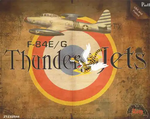 Zotz Decals 32044 Republic F-84 E/G Thunderjet (2 schemes) Promotion Saisonnière