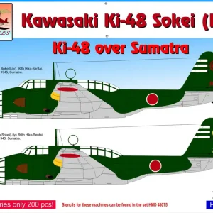 Dernière Chance H-Model Decals D48087 Kawasaki Ki-48-Ib / Ki-48-IIb over Sumatra - Part 2