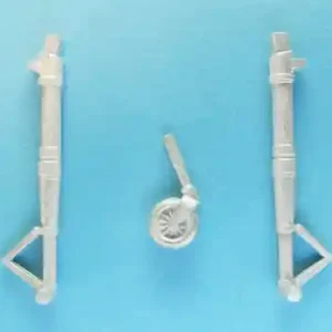 Must-Have Scale Aircraft Conversions 48224 Messerschmitt Bf-109 E-3/4/7 - Landing Gear (designed to be used with Tamiya kits)