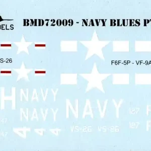 Blackbird Models D72009 US Navy Blues Part 2 Certifié