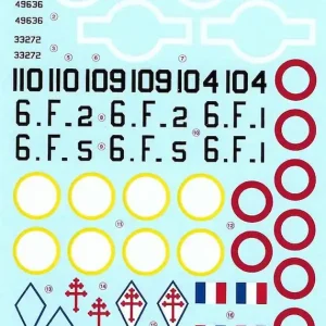 Berna Decals 48115 Lockheed PV-1 Ventura French Navy Decals Petit Prix