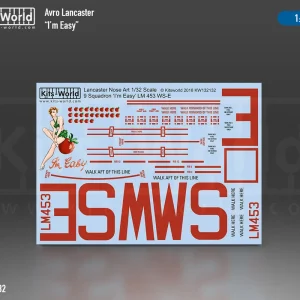Kits World 132132 Avro Lancaster B.I (‘I‘m Easy‘) Remise