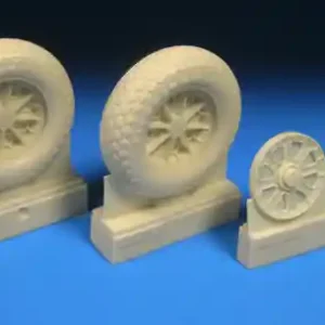 Barracuda Studios R24413 F6F Hellcat Cross Tread Wheels Nouvelle Collection