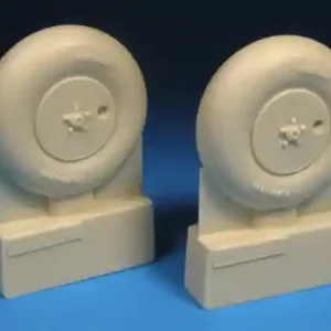 Barracuda Studios R24450 Spitfire Mk. I - IX Covered Mainwheels Produit De Marque