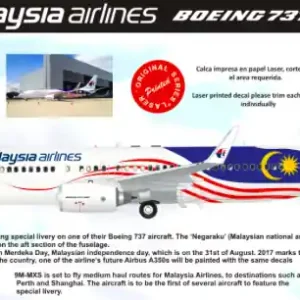 8aDecs 7909-411-200 Malaysia 737-800 Negaraku Offre Du Jour