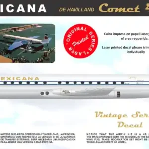 8aDecs 7909-39-144 DH Comet 4 Mexicana 60s Haute Qualité