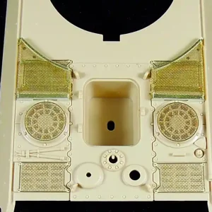 Populaire Artwox AF10004 King Tiger Engine Grill Production Turret