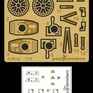 Green Strawberry 2002 RZ1 A-Wing (Easy Junior Basic) Meilleur Prix