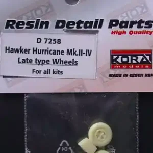Soldes Kora Models D7258 Hawker Hurricane Mk.II-IV late type wheels