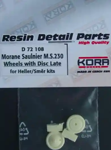 Expédition Rapide Kora Models D72108 Morane-Saulniere MS.230Et.2 late wheels