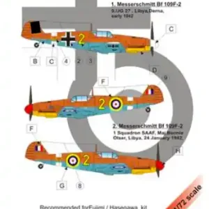Achat Immédiat LF Models C7248 Captured Bf 109F Part I.