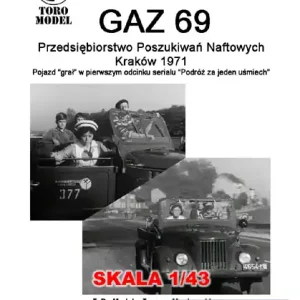 Toro Model 43D04 GAZ 69 - Przedsiębiorstwo Poszukiwań Naftowych, Kraków, 1971 Meilleur Choix