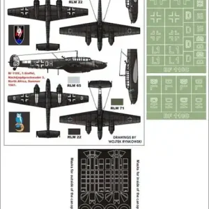 Offre Exclusive Montex K48122 Bf 110C Fujimi