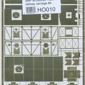 Acheter En Ligne Profimodeller HO010 SNP Armoured train railway carriage 4